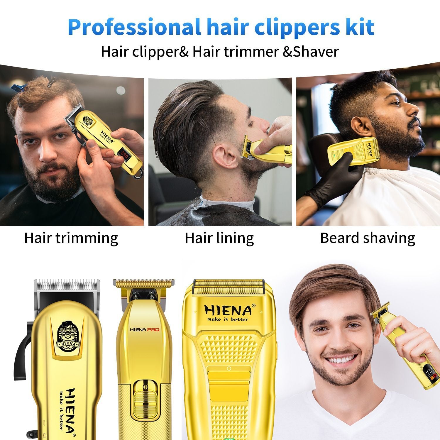 Multi-Function Hair Clipper Kit