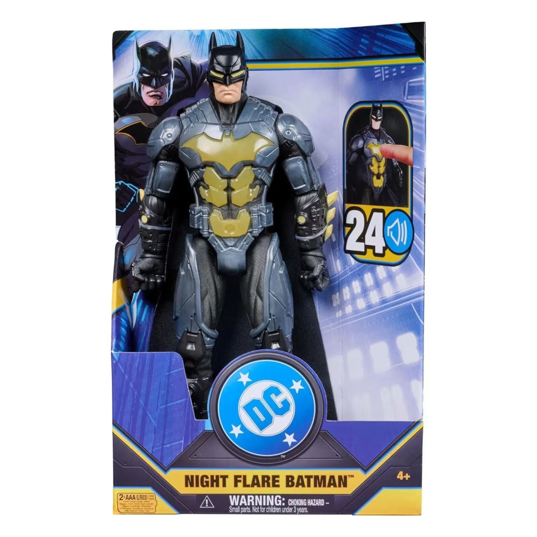 DC Comics Night Flare Batman Action Figure, 30.48cm, For Age 4+ Years