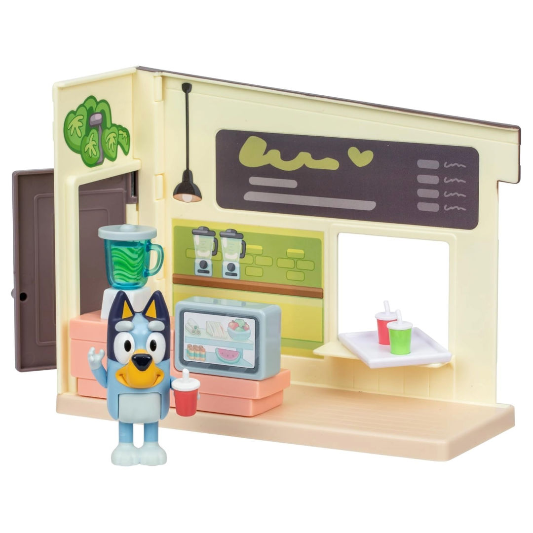 Bluey Let's Play Chef Juice Bar Playset (7.6cm), 3+ years