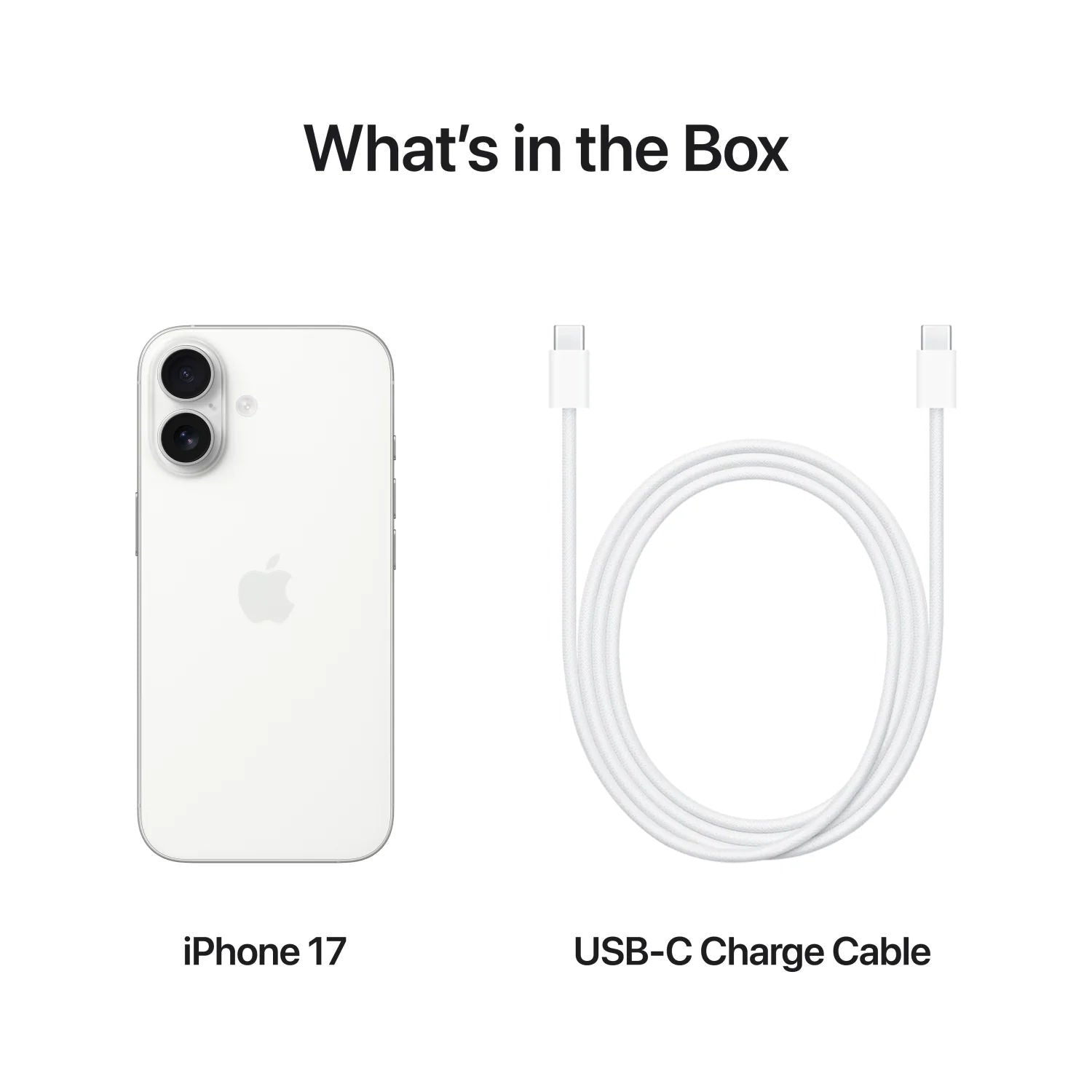 Apple iPhone 17 256GB White, 6.3" Super Retina XDR 120Hz, 48MP Dual Fusion Camera