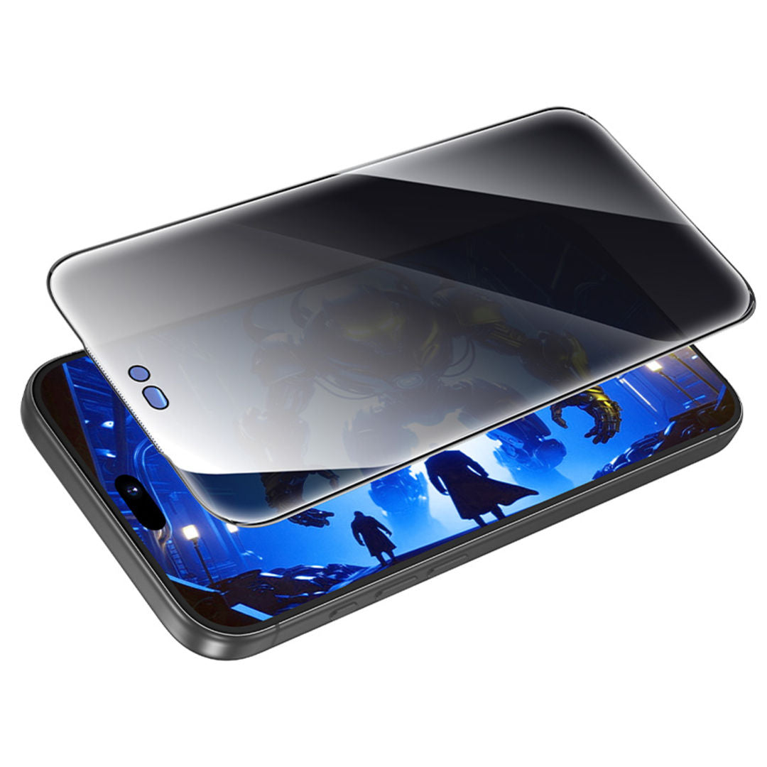 Hoco A888 Plus Bear Shield Series Full Screen Anti-Spy Tempered Glass for iPhone 18 Pro, Anti-Spy, Full Screen Coverage