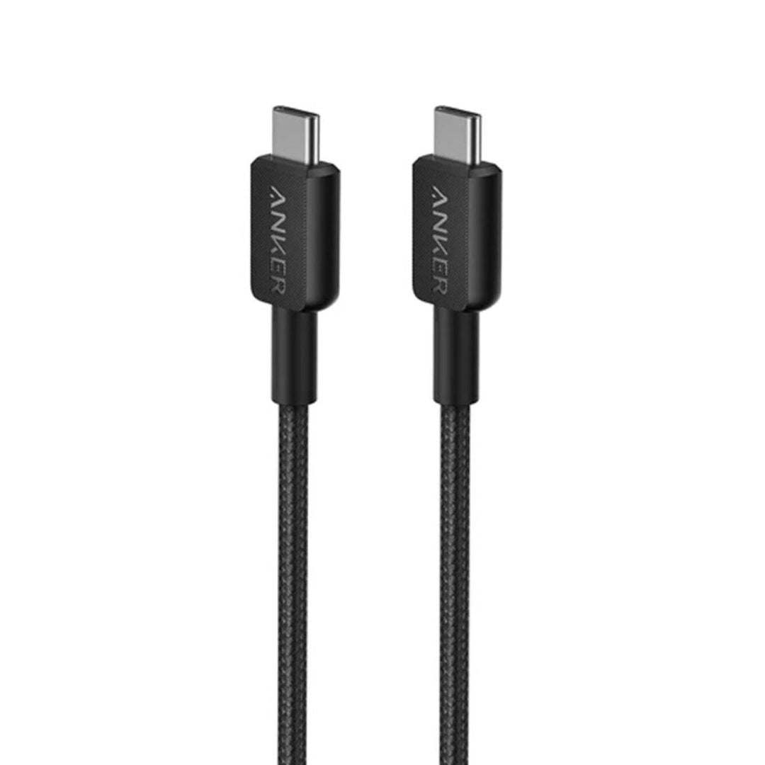 Anker USB-C to USB-C Cable 240W Fast Charging Braided, Black