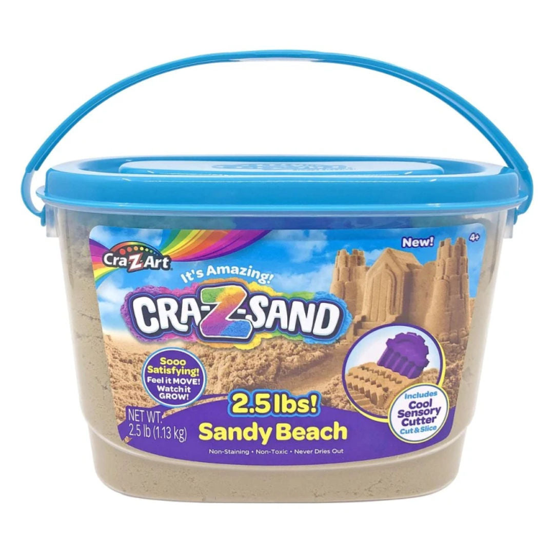Cra-Z-Sand It's Amazing Sandy Beach Bucket, 1.14kg, For Age 4+ Years
