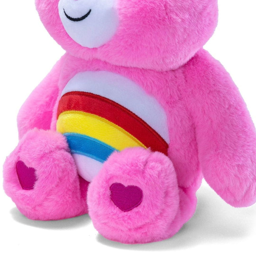 Care Bears Cheer Bear Plush Toy, 35cm, Pink