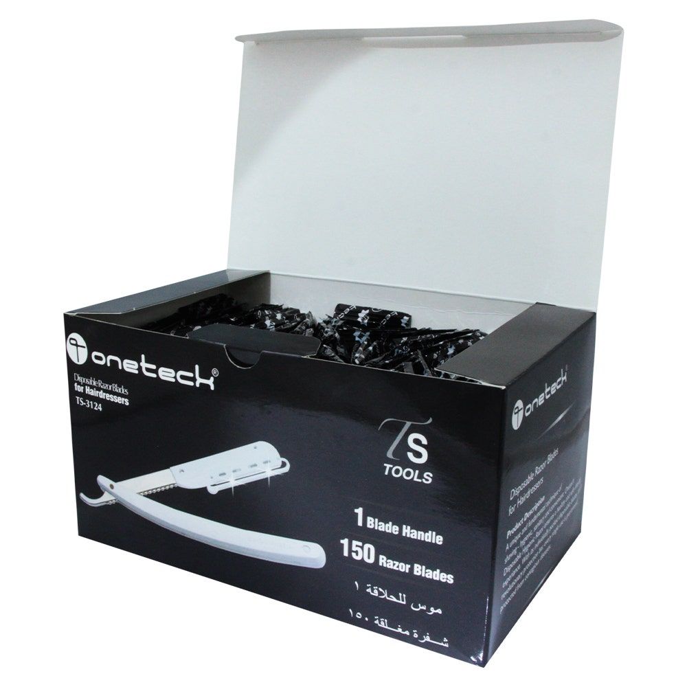 Onetech Disposable Razor Blades, TS-3124, 1x150