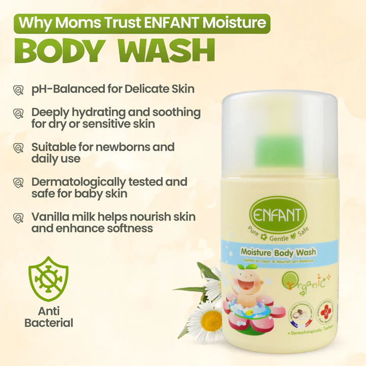 ENFANT - Organic Plus Moisture Body Wash 300ml