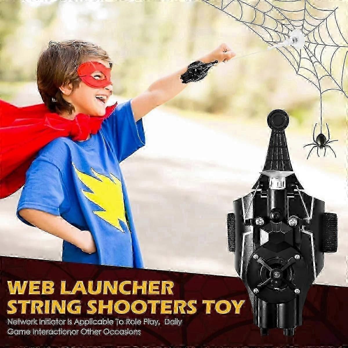 Web Shooters Spider Silk Launcher For Kids – Usb Charging Rope Toy