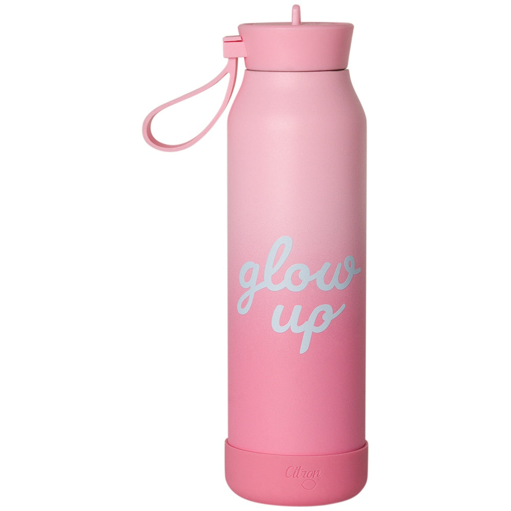 Citron Stainless Steel Water Bottle 500ml - Pink Glowup