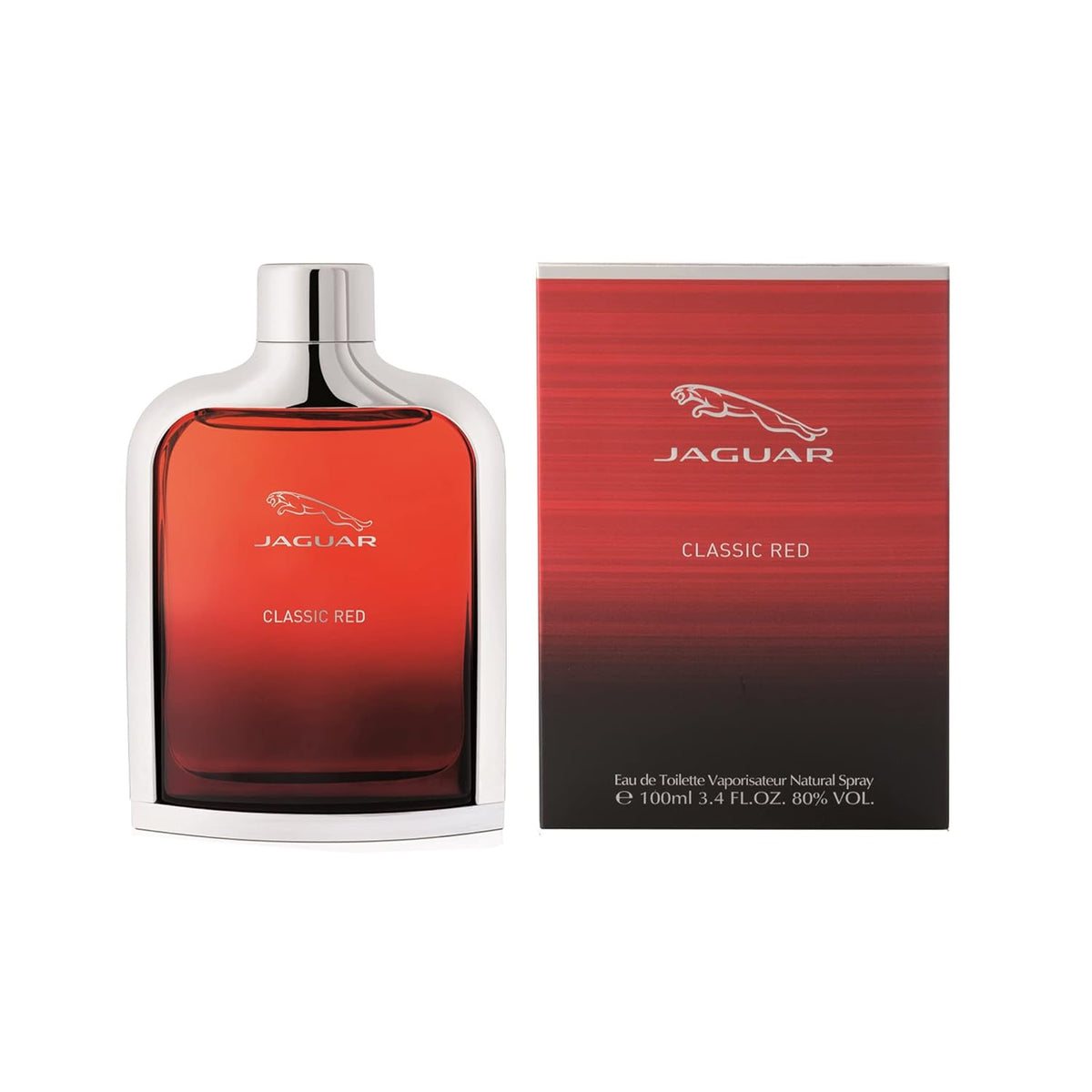 Jaguar Classic Red Eau De Toilette For Him, 100ml