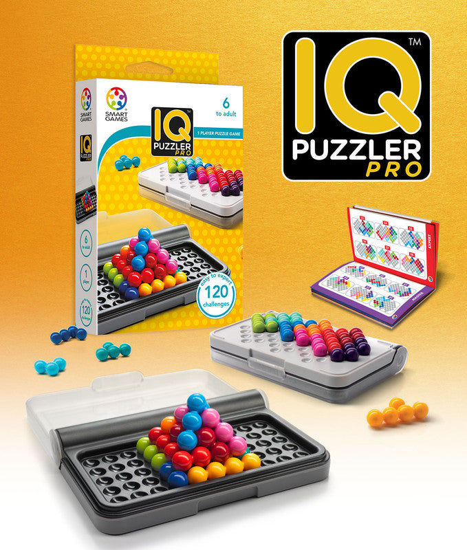 Smart Games IQ Puzzler Pro — Pocket Board Game