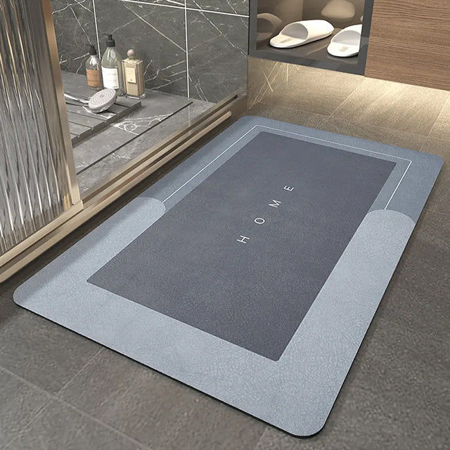 Waterproof Rectangular Bath & Kitchen Entrance Mat - Durable, Non-Slip, Easy to Clean (50x80cm)