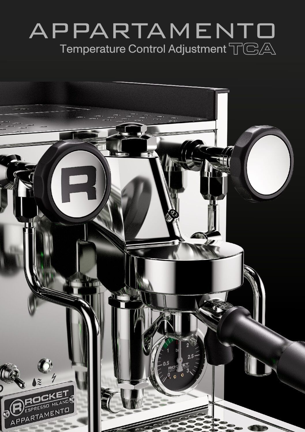 Rocket Appartamento TCA – Premium Espresso Machine