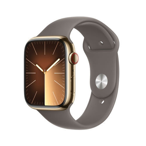 Series 9 GPS + Cellular 41mm Stainless Steel Sport Band M/L