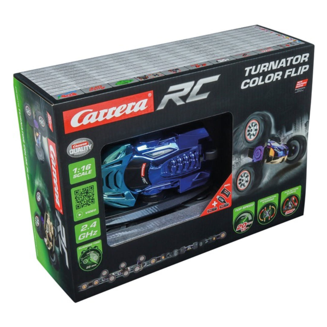 Carrera Turnator Color Flip RC Car 1:16, 6+ years
