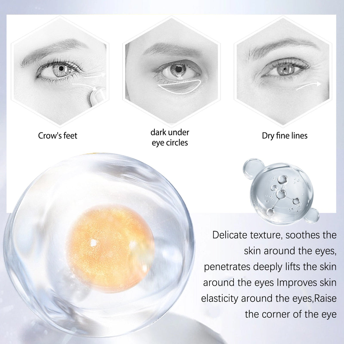 Youth Eye Cream, Firming, Wrinkle Resistant, Anti-Aging, Hydrating ,20g