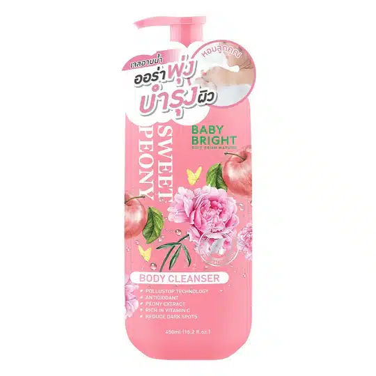 Sweet Peony Body Cleanser 450ml Baby Bright (B)