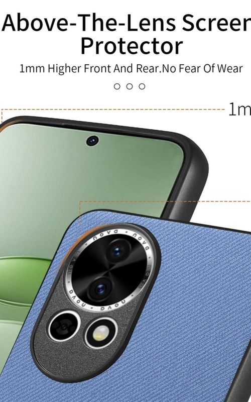 Twill Fabric Leather Phone Case For Huawei nova 13