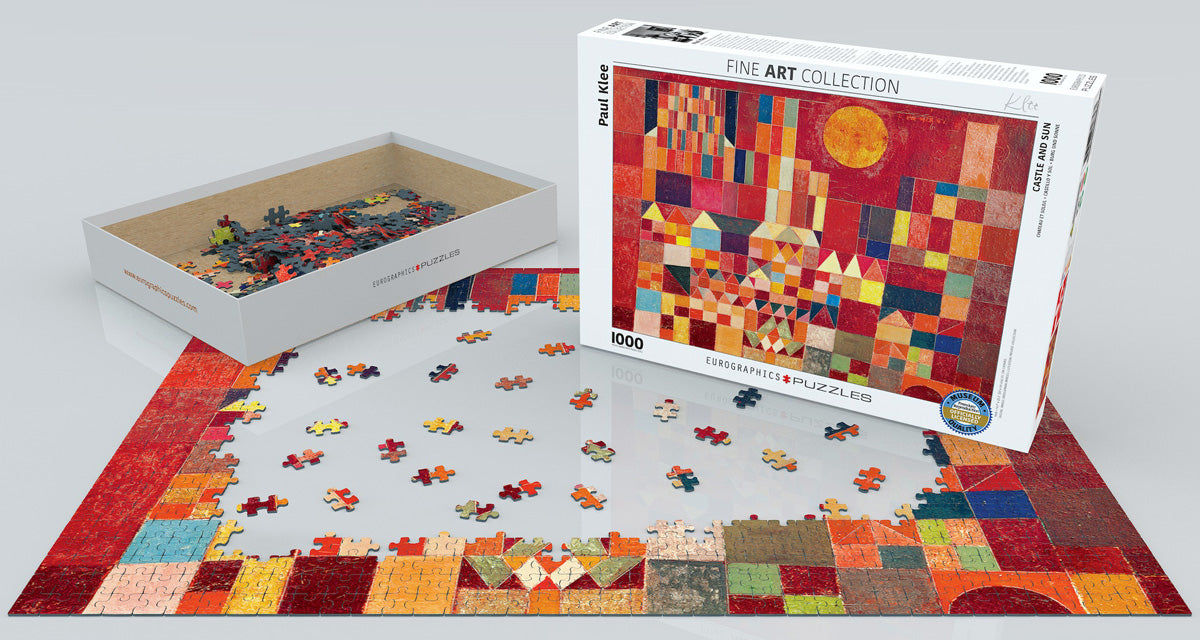 Castle And Sun By Paul Klee -1000 Pcs Puzzle