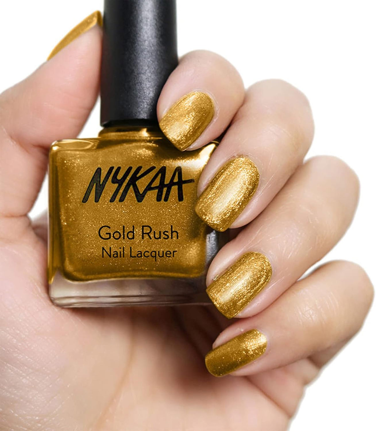 Nykaa Gold Rush Nail Lacquer Gold Mine 113