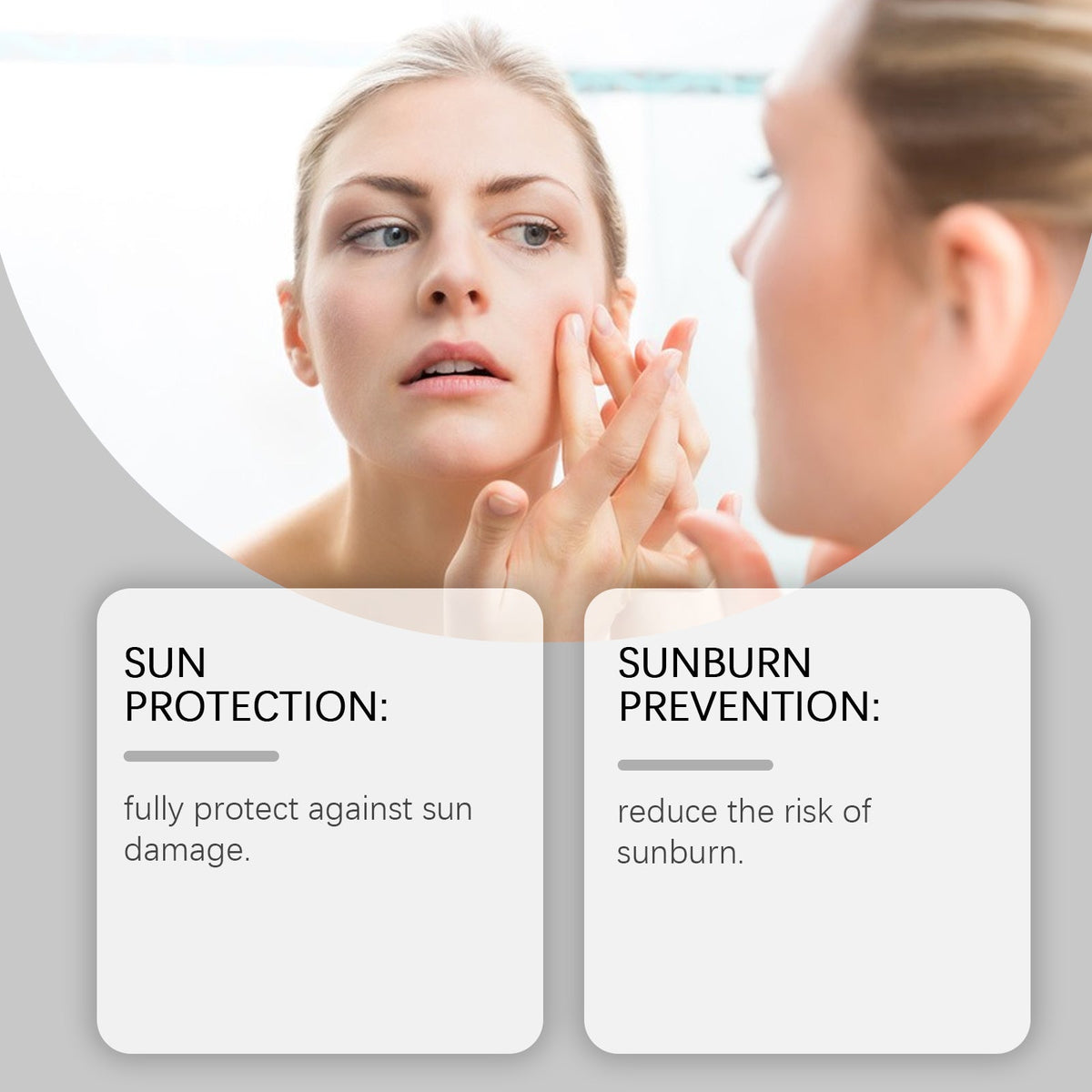 Daily Protection Cream, Soothing, Moisturizing, Non-Greasy, Sun Shield ,100g