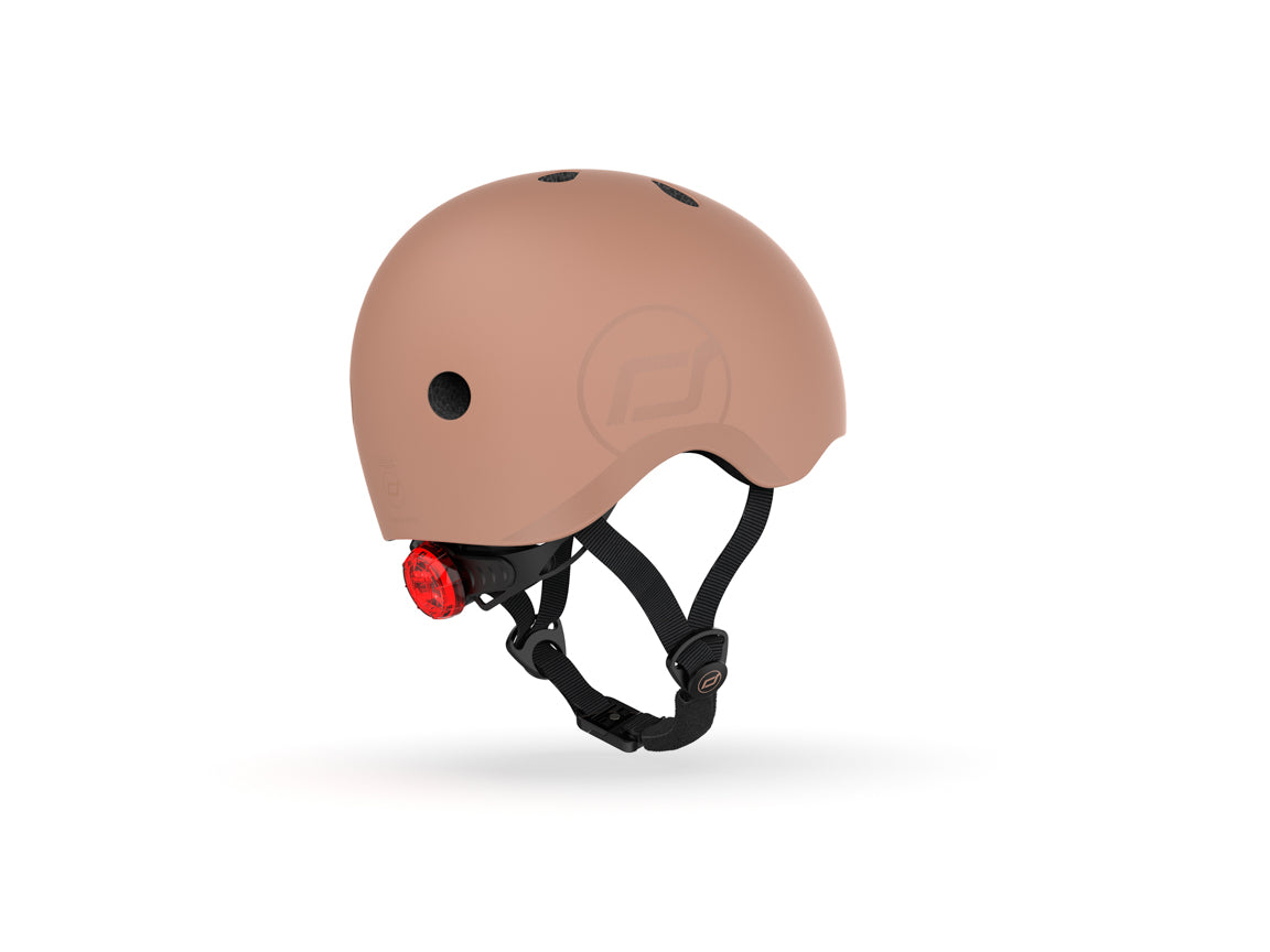 Scoot & Ride Kid Helmet S M Mocha