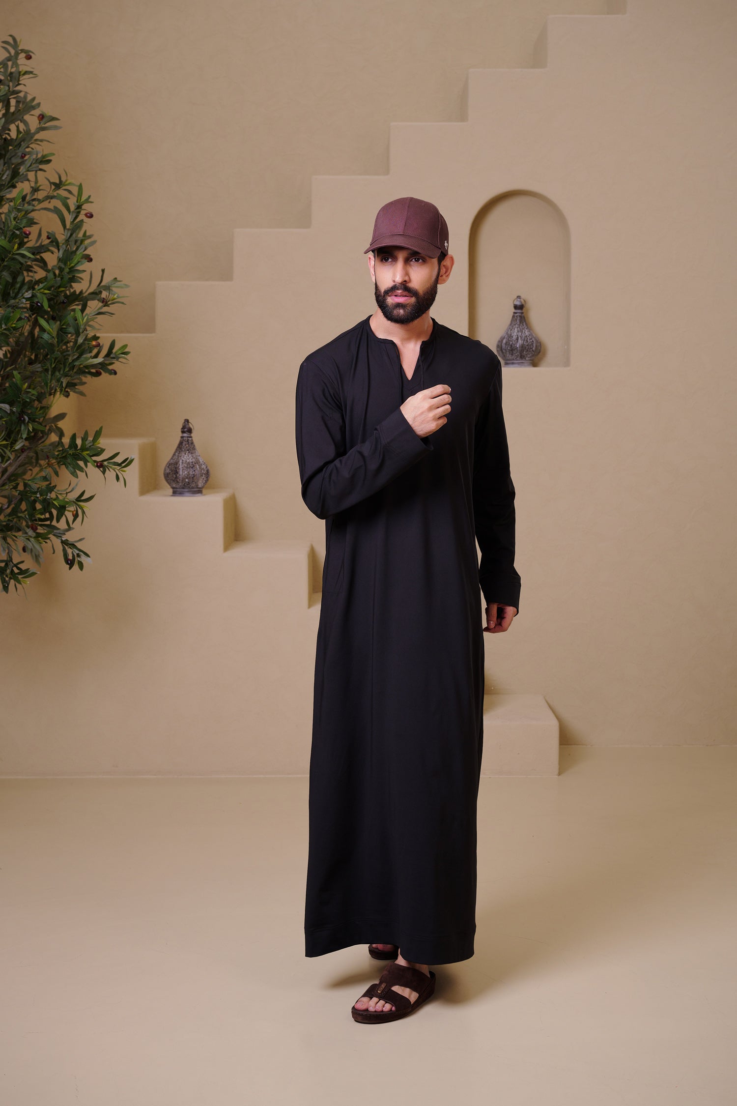 SAHIL Kandura - Black