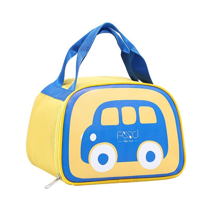 Kids Insulated Lunch Bag Cartoon Thermal Lunch Tote