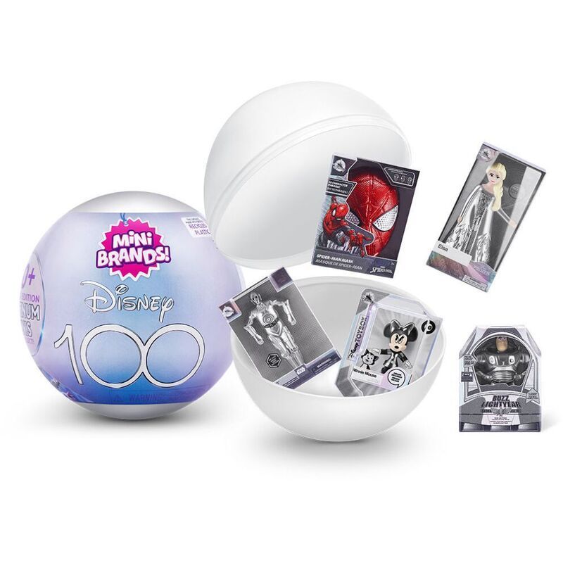 5 SURPRISE-DISNEY MINI BRANDS PLATINUM-SERIES 1