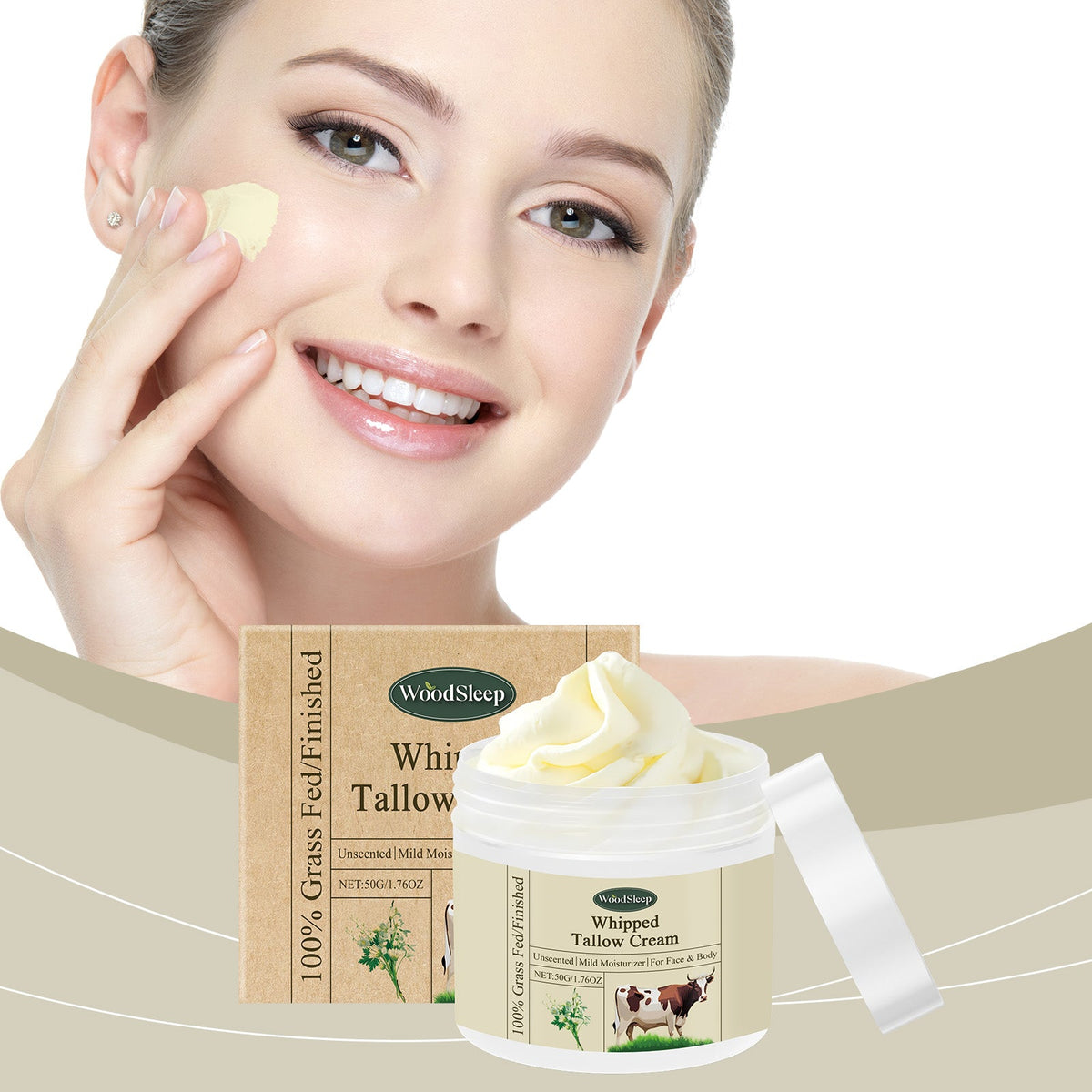 Butter Body Care Moisturizer, Hydrating, Nourishing, Vanilla Scent ,50g