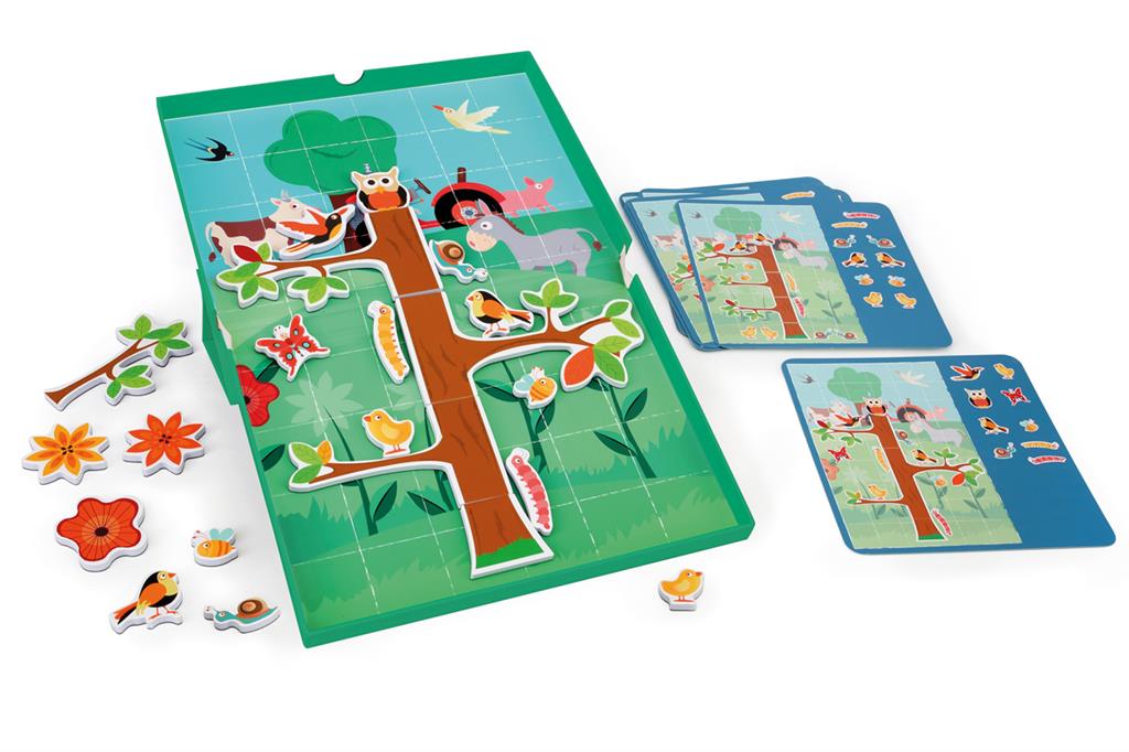 Farm Fun Magnetic, With 20 Challenges And 2 Levels