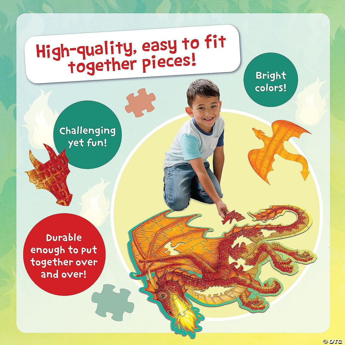 Floor Puzzle: Dragon