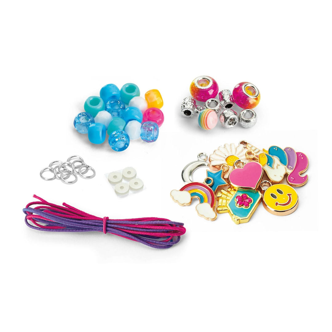 Cra-Z-Art Shimmer ‘n Sparkle BFF Charm Jewelry Craft Kit, 8+ Years