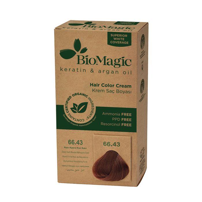 Biomagic Hair Color C K 66/43 Deep Dark Blonde Mgold