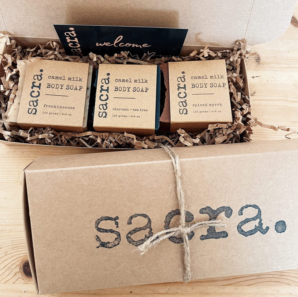 Build Your Own 3-Piece Camel Milk Soap Gift Set