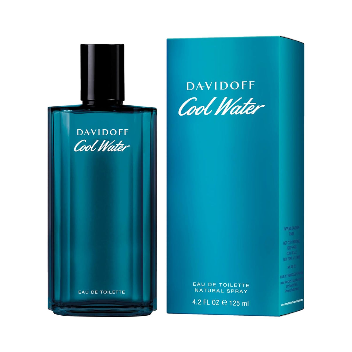 Davidoff Cool Water Eau De Toilette Spray For Men, 125ml