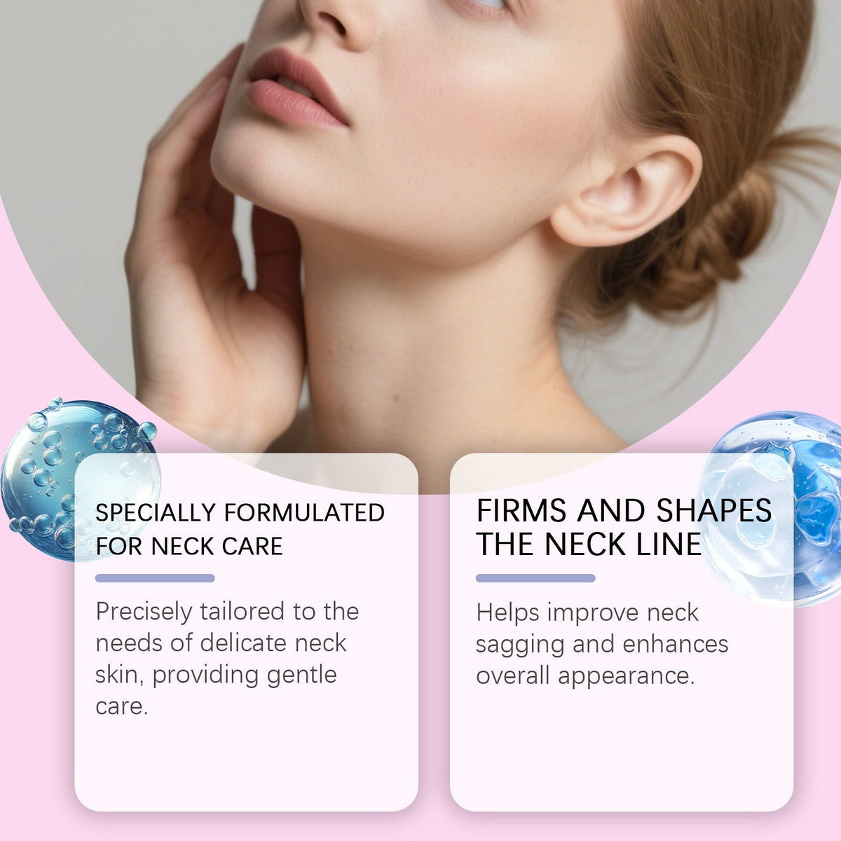 Neck Care Roller Cream Hydrating Massage 120g