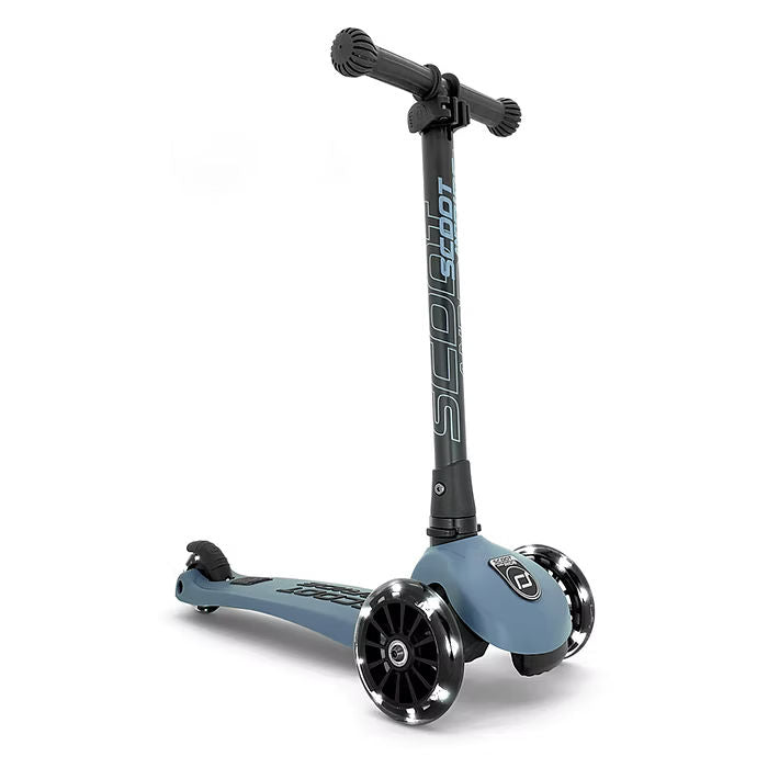 Scoot & Ride Highwaykick 3 LED - Steel