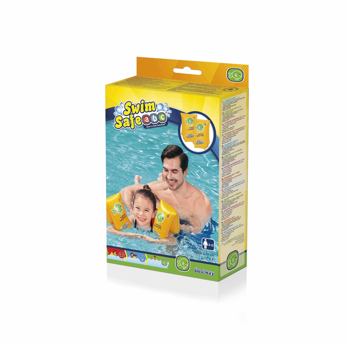 BWAY SWIM SAFE JR ARMBANDS STEPC 30X15 .