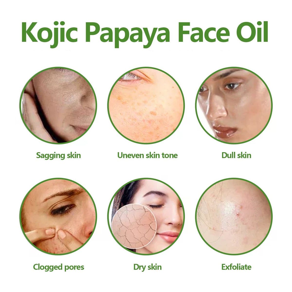 Revitalize Skin with Papaya Acid Face Essence, Deep Moisturizing, Brightening, Collagen, Ceramide ,30ml