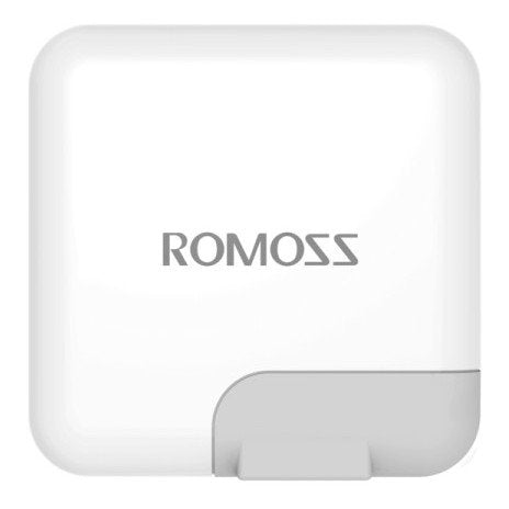 ROMOSS ICHARGER 12S Dual USB Charger White W/UK Plug