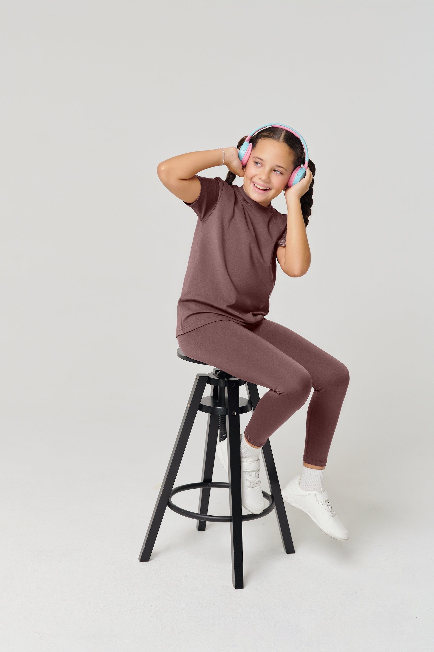 MULU Classic Unisex Kids T-shirt - Brown