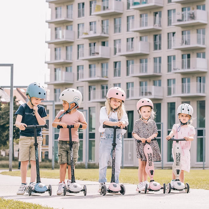 Scoot & Ride Highwaykick 5 LED - Rose