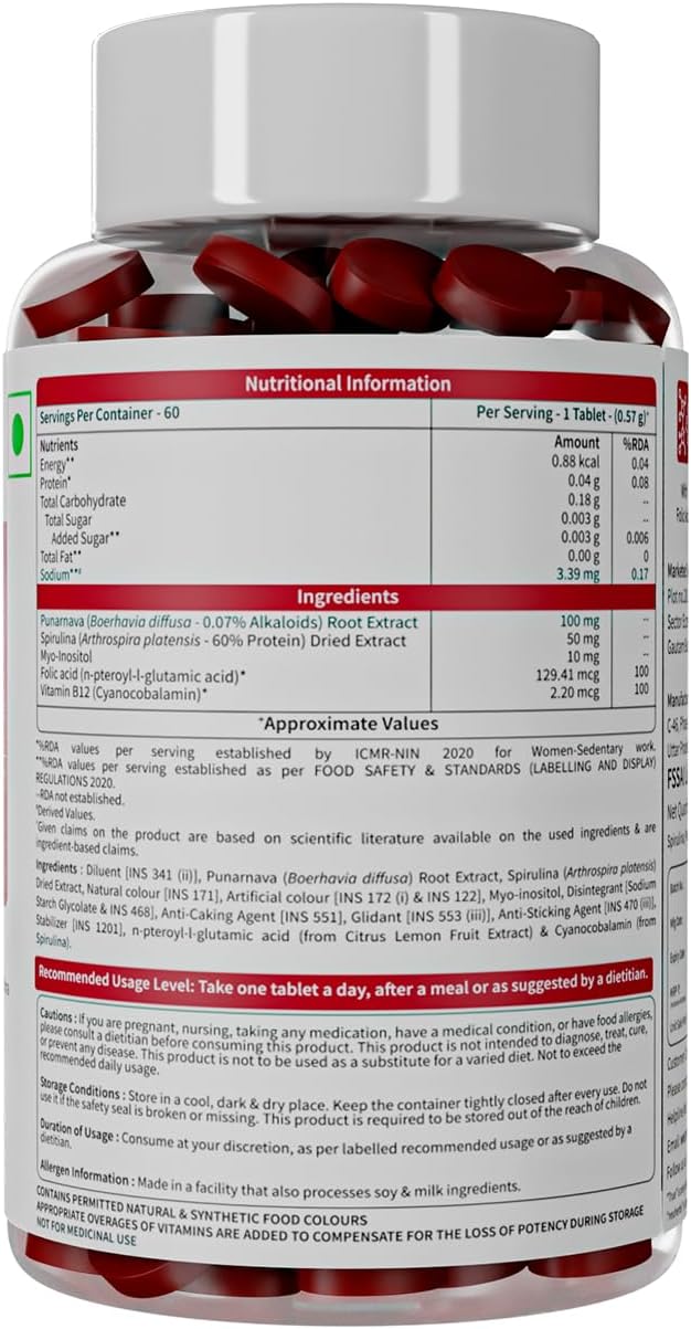 Neuherbs Plant-Based True B12 Supplements For Men & Women 60 capsules