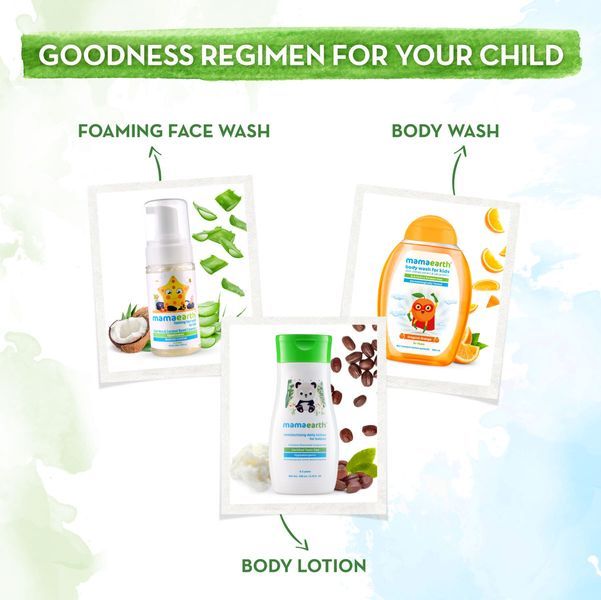 Mamaearth Original Orange Body Wash For Kids, 300ml