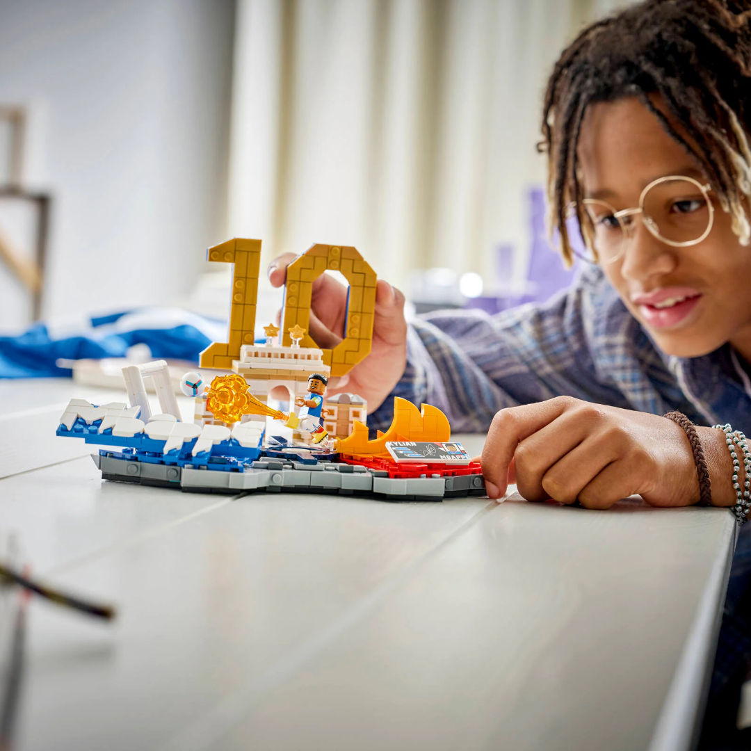 LEGO Editions Kylian Mbappé Soccer Highlights 43013 Building Set, 490 Pieces, For Age 10+ Years