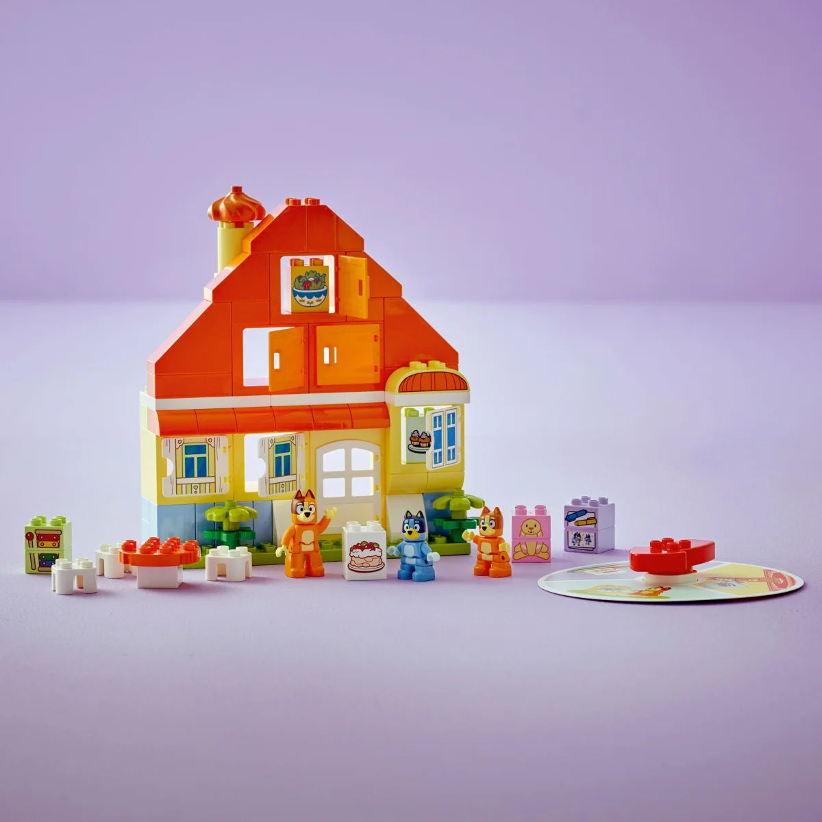 LEGO DUPLO Bluey's Family House with Memory Game Building Set for Ages 3+, 83 Pieces