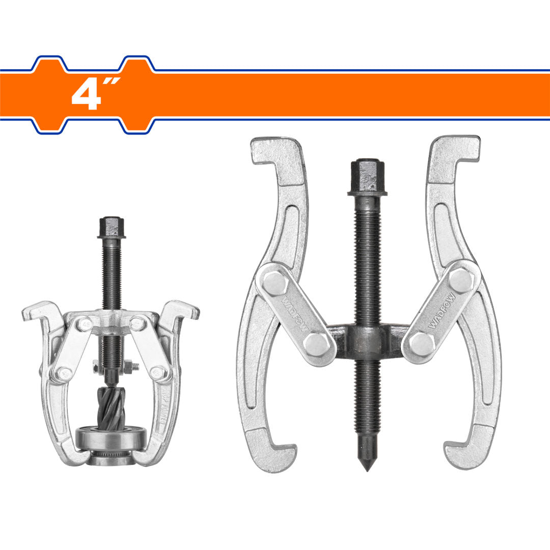 WADFOW Two-Jaw Puller, Drop-Forged, Heat-Treated, Zinc-Plated