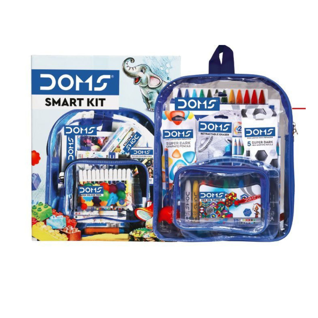 DOMS Smart Kit (BK+COL PCL+OIL PASTEL+CRA+RUL)