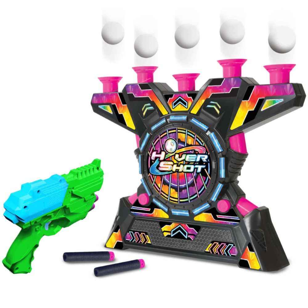 Ambassador Hyper Neon Series Electronic Arcade Hover Shot Game, 6+ Years