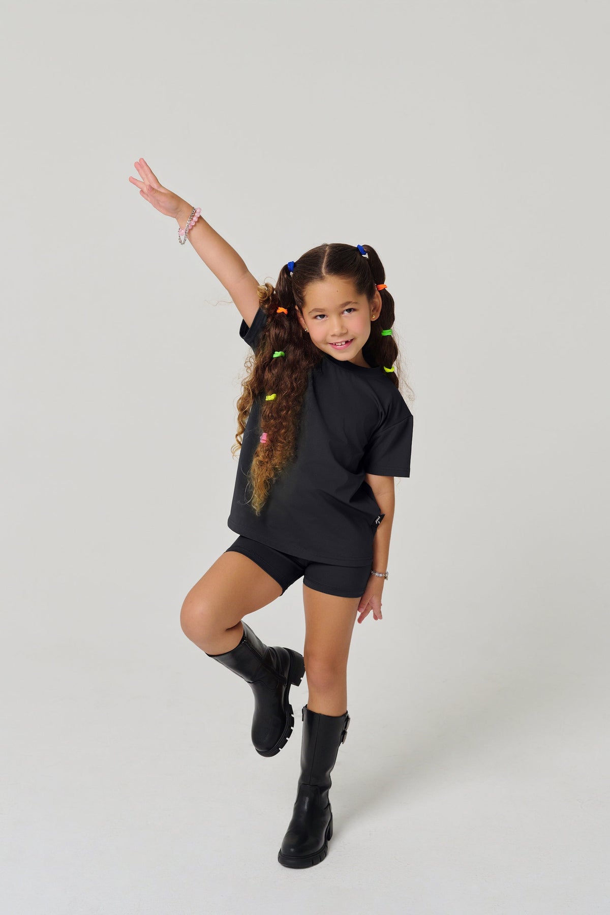 MULU Classic Kids Bikershorts - Black